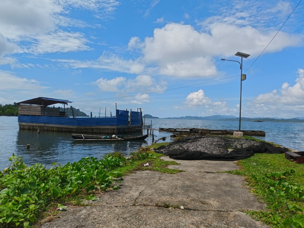 Pelabuhan Di Desa Lugu Sekbahak 